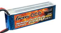Gens Ace 11.1V 2200mAh 3S1P 25~50C Li-Po battery Soft Case [AE-2200-3S-25S]